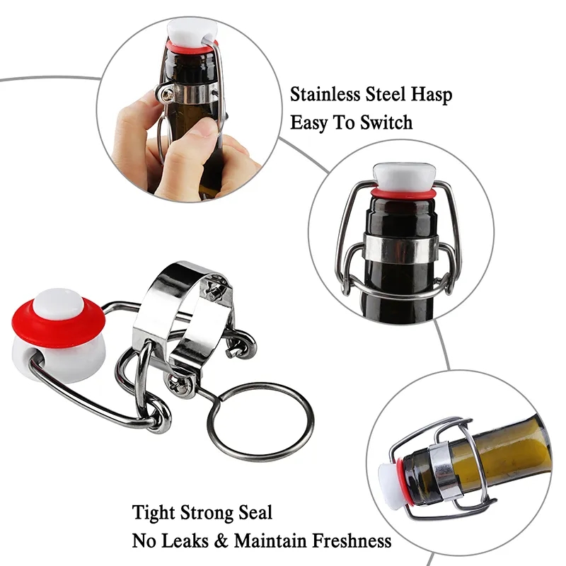 Flip Top Cap Stop Schommel Top - Wine Root Beer recensie en prijs