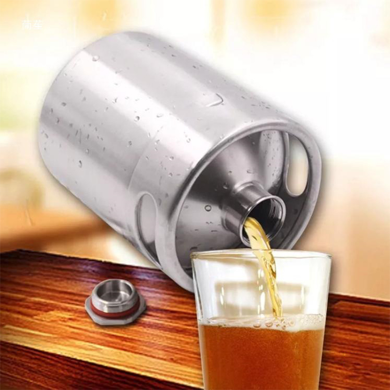 5L RVS Mini Bierfustje Draagba - Wine Draft Beer recensie en prijs